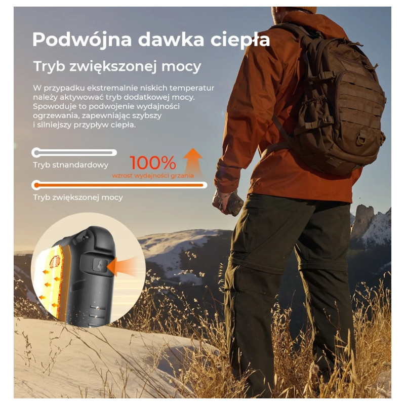 Podrzewacz do rąk Ocoopa UT4 Extreme 10000mAh - Camo