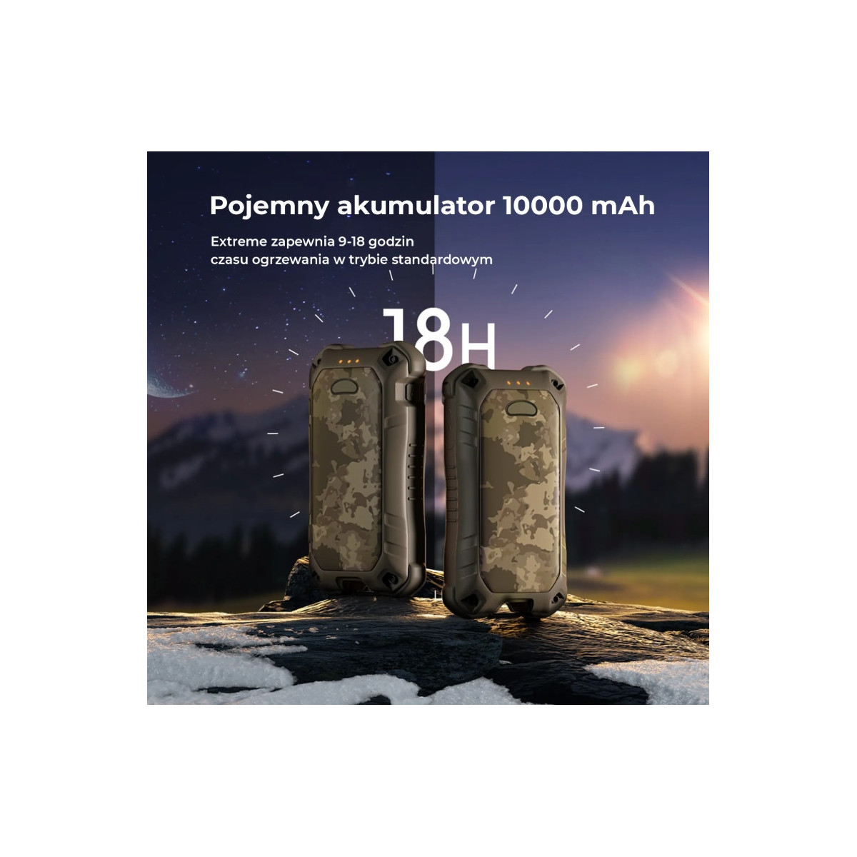 Podrzewacz do rąk Ocoopa UT4 Extreme 10000mAh - Camo