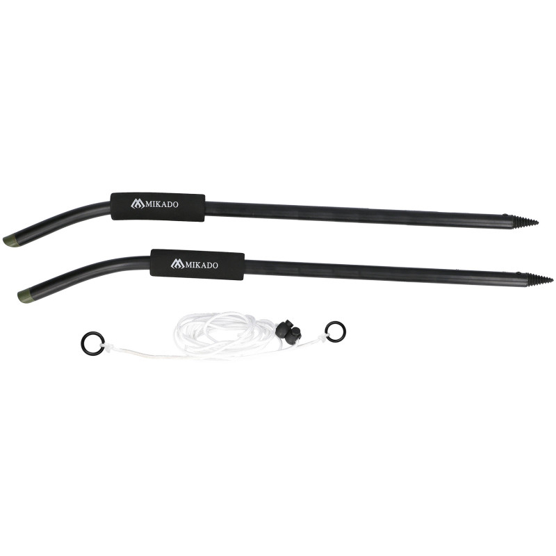 Kijki dystansowe długie Mikado ze sznurkiem 3m