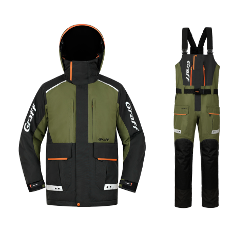 Komplet Graff Float Guard 215-O-B-7 roz.2XL/176-182