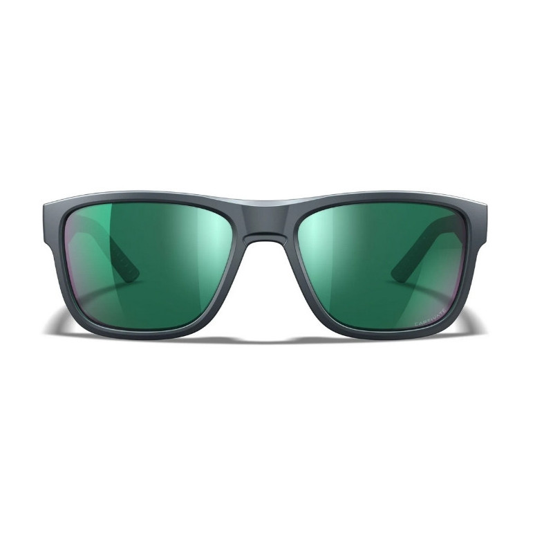 Okulary Wiley X Ovation Captivate GREEN MIRROR – MATTE GRAPHITE