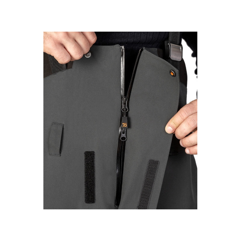 Spodnie z szelkami Graff 707-B/1 roz.2XL/176-182 - grafitowy