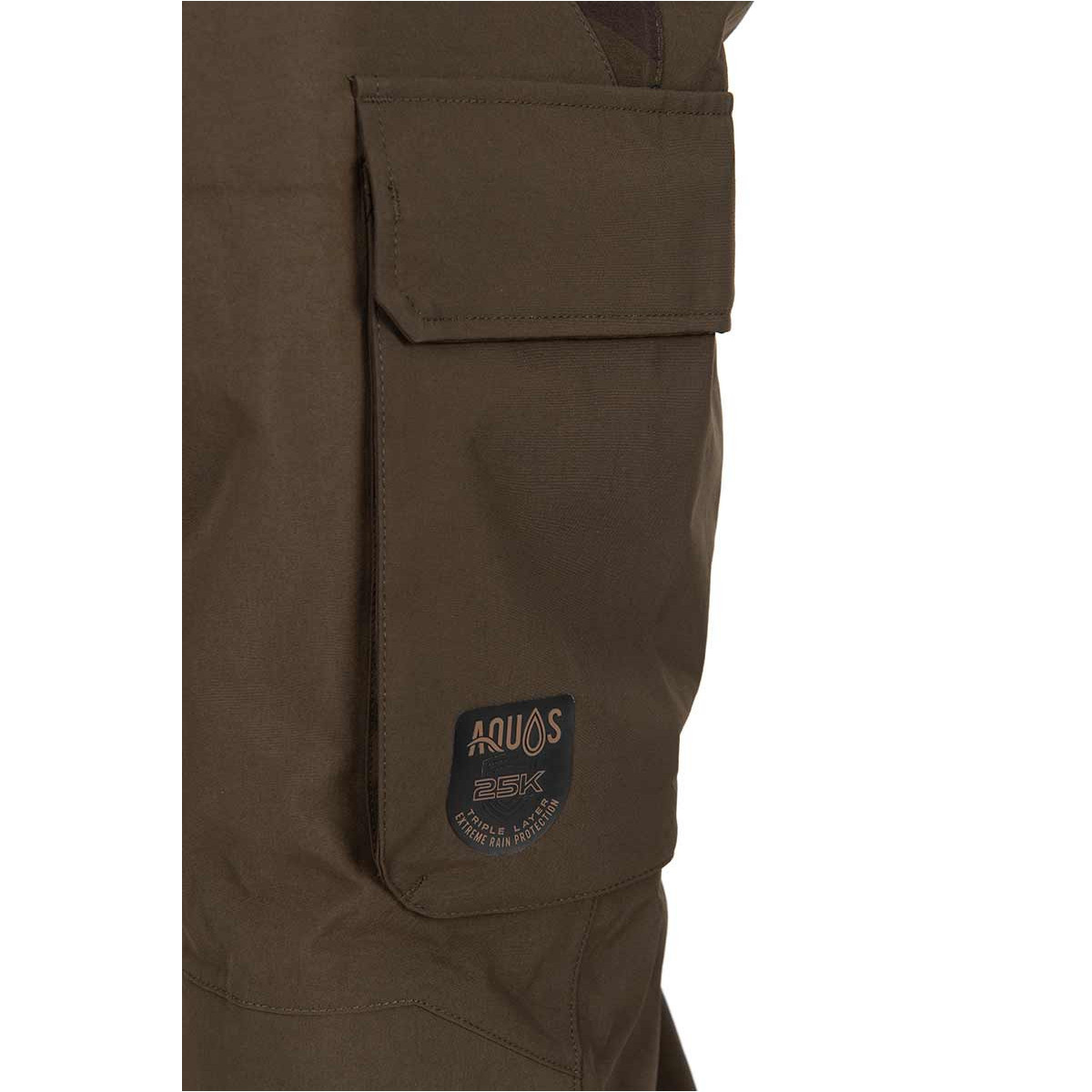 Spodnie Fox RS25K Khaki Salopettes roz.XL - khaki