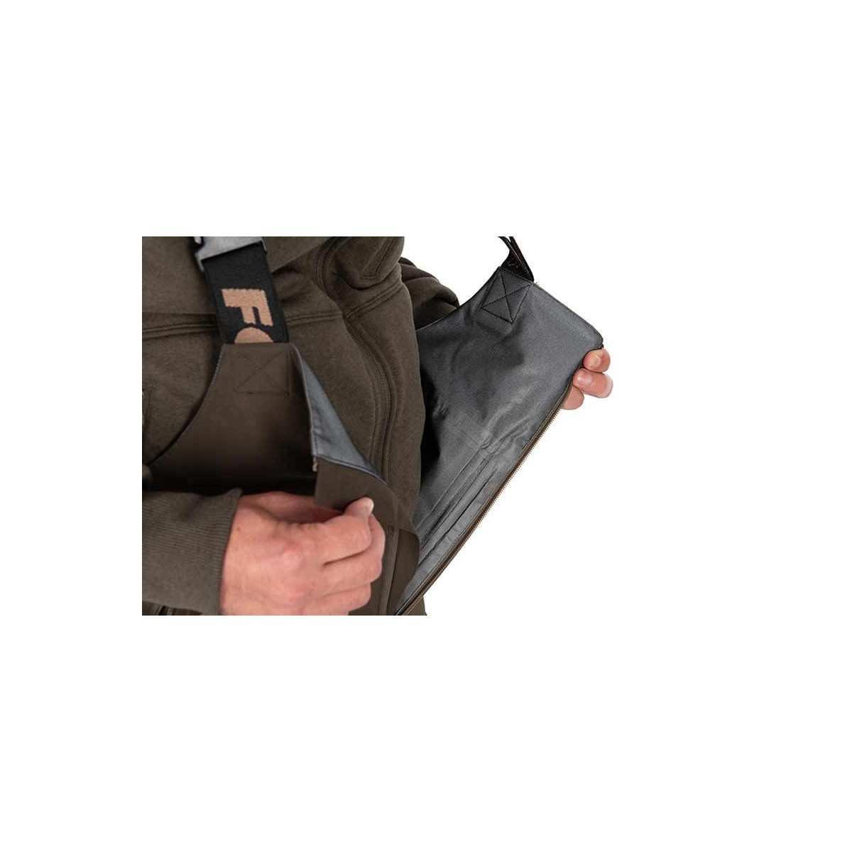 Spodnie Fox RS25K Khaki Salopettes roz.L - khaki