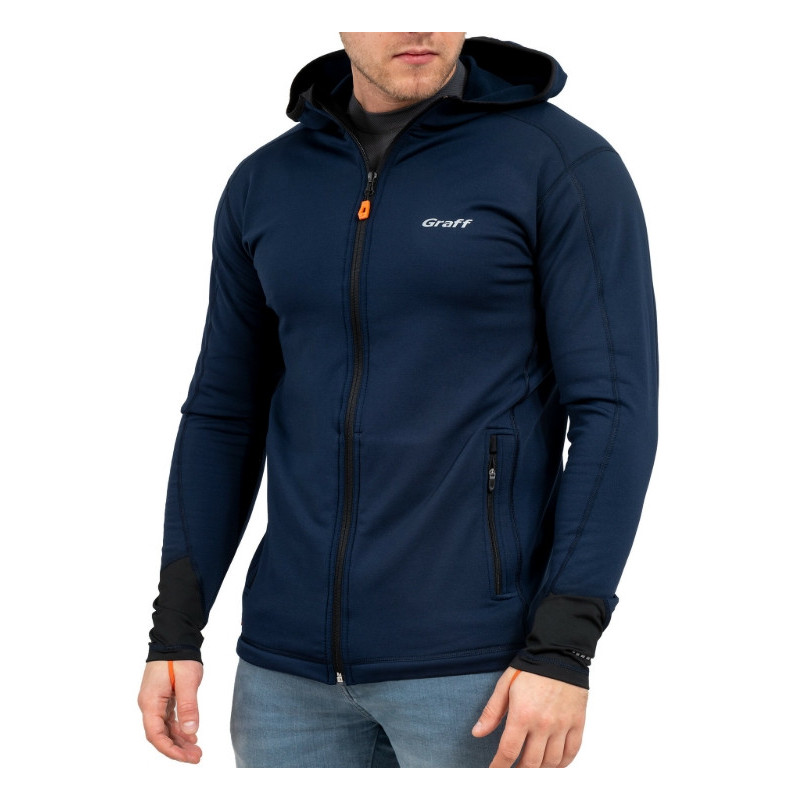 Bluza z kapturem Graff 225-BL-3 roz.L Bluza z kapturem Graff 225-BL-3 roz.L