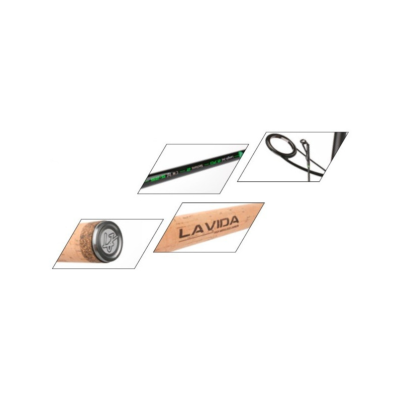 Wędka Mikado La Vida Lite Jig 240cm / 5-21g Wędka Mikado La Vida Lite Jig 240cm / 5-21g