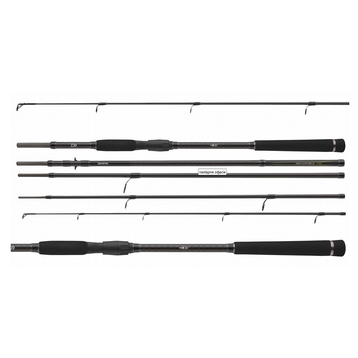 Wędka Daiwa Megaforce Travel Spin 300cm / 10-45g Wędka Daiwa Megaforce Travel Spin 300cm / 10-45g