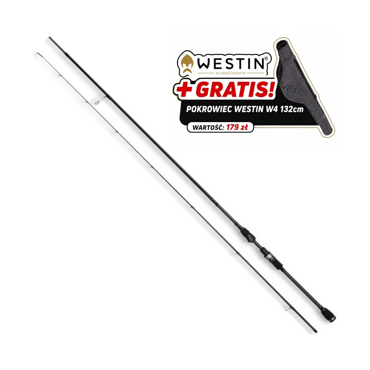 Wędka Westin W3 StreetStick 2nd 243cm / 2-10g +GRATIS Wędka Westin W3 StreetStick 2nd 243cm / 2-10g +GRATIS