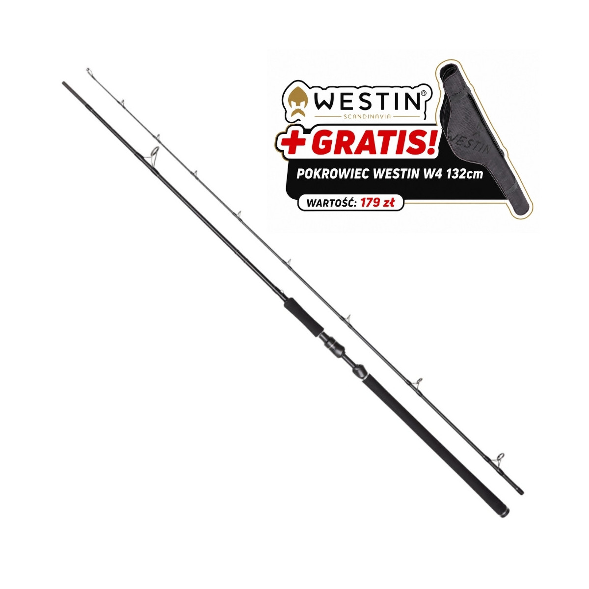 Wędka Westin W3 POWERCAST 3RD 251cm / 20-80g +GRATIS Wędka Westin W3 POWERCAST 3RD 251cm / 20-80g +GRATIS