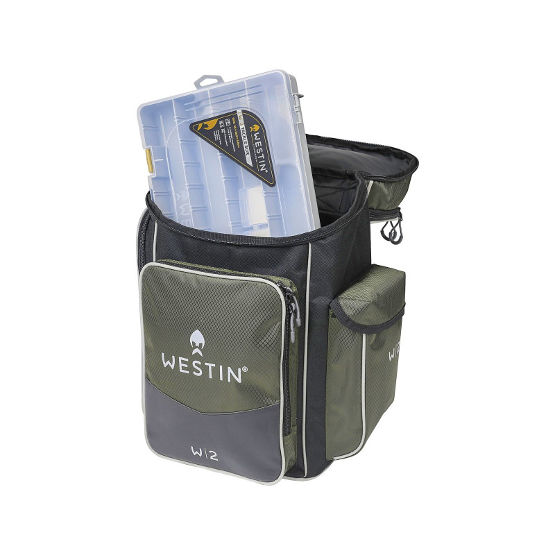 Plecak W2 BACKPACK 1 BOX roz.L - FOREST NIGHT 43x40x26cm