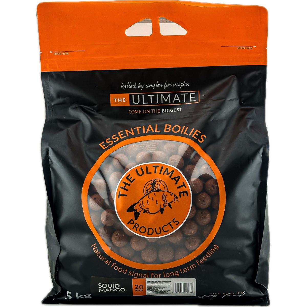 Kulki zanętowe The Ultimate Essential 5kg 20mm - SQUID MANGO