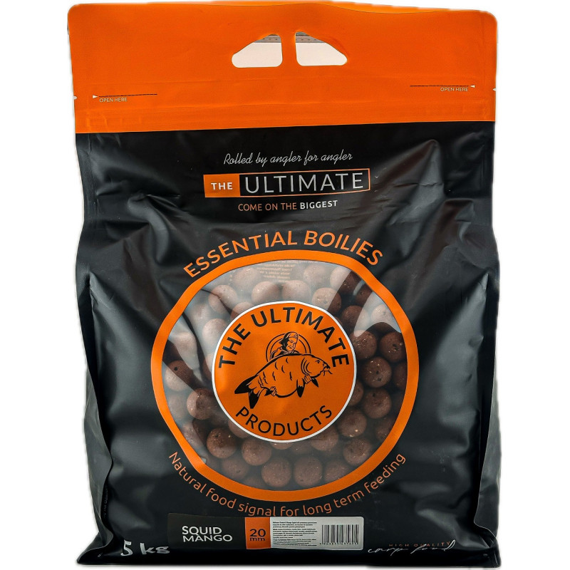 Kulki zanętowe The Ultimate Essential 5kg 20mm - SQUID MANGO