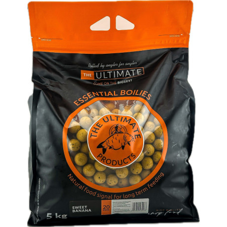 Kulki zanętowe The Ultimate Essential 5kg 20mm - SWEET BANANA