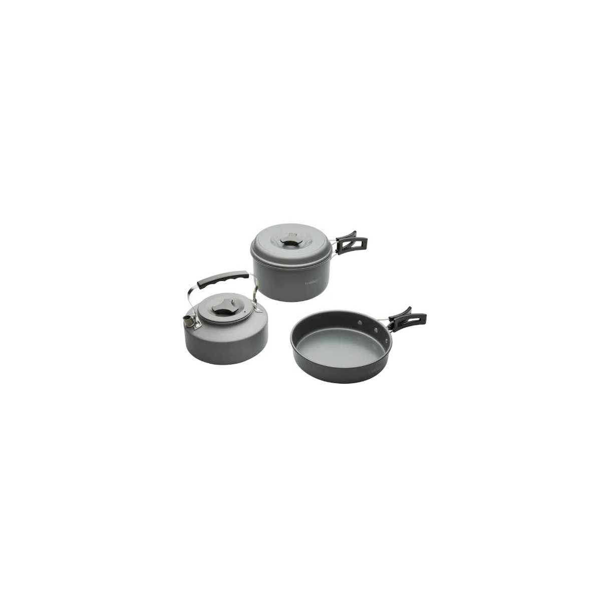 Zestaw trzyczęściowy z czajnikiem Trakker Armolife Complete Cookware Set Zestaw trzyczęściowy z czajnikiem Trakker Armolife Complete Cookware Set
