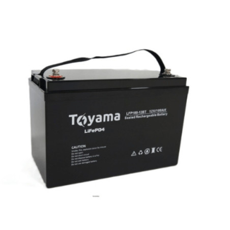 Akumulator litowy Toyama LFP 100 LiFePO4 100Ah 12V BMS Bluetooth