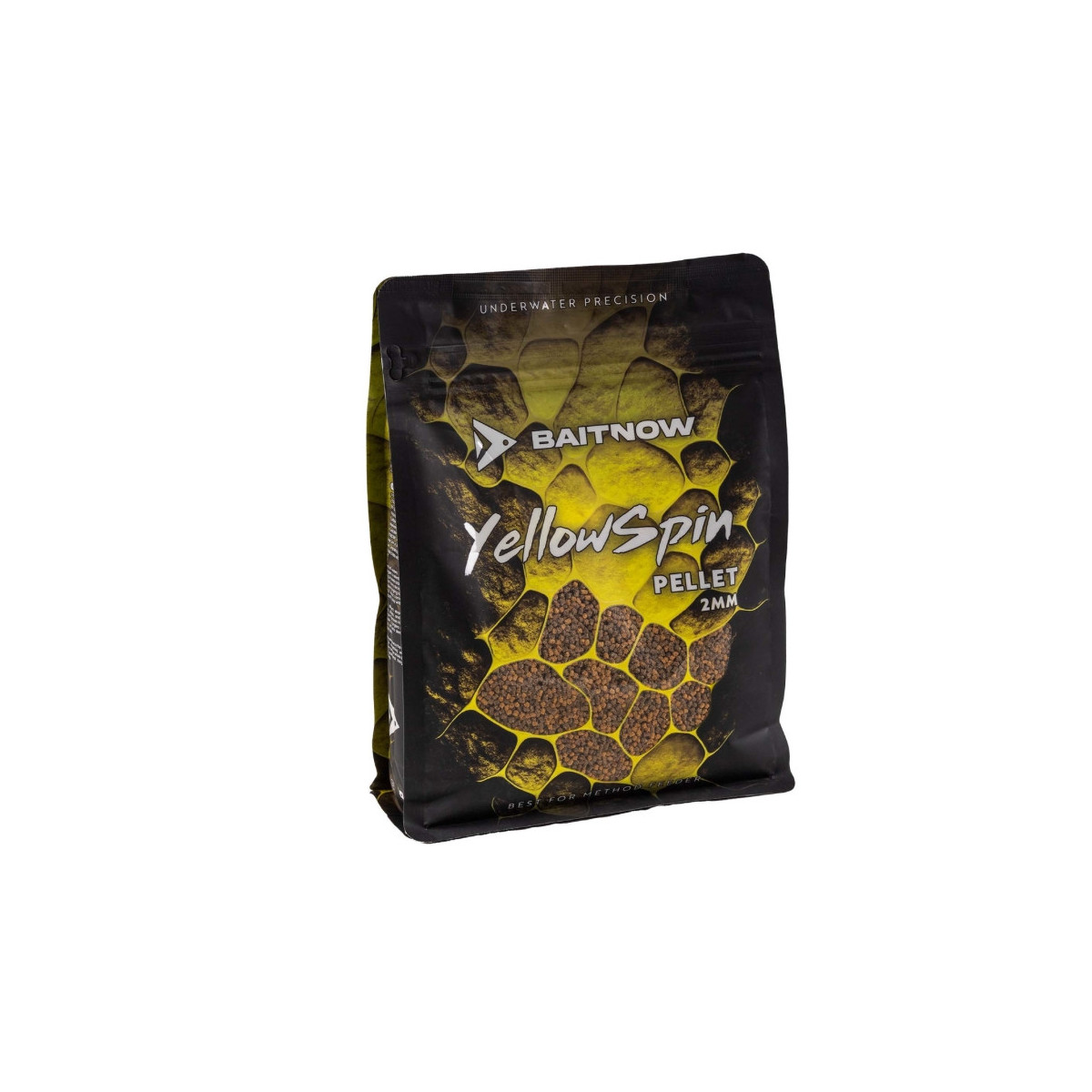 Pellet BaitNow Method Feeder 800g 2mm - Yellow Spin