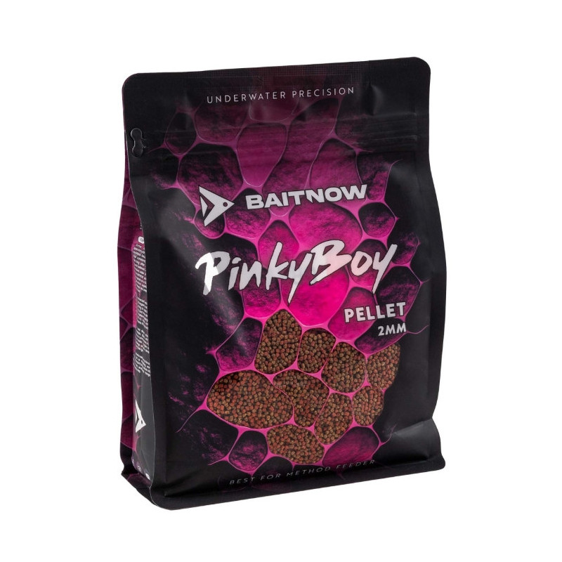 Pellet BaitNow Method Feeder 800g 2mm - Pinky Boy