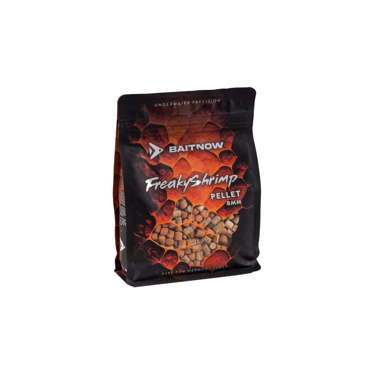 Pellet BaitNow Method Feeder 800g 8mm - Freaky Shrimp