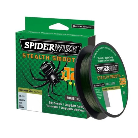 Plecionka SpiderWire Stealth Smooth 12 Braid 150m / 0,09mm / Moss Green
