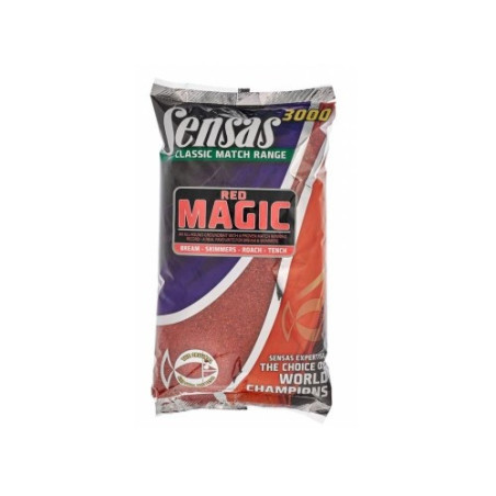 Zanęta SENSAS 3000 MAGIC RED 1kg