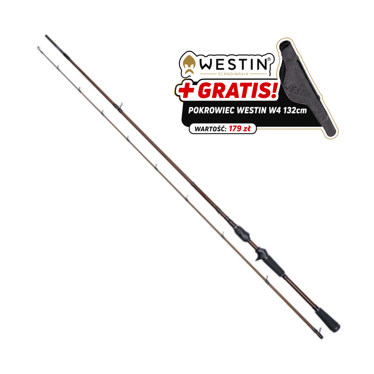 Wędka Westin W4 FINESSE-T T&C 2ND 7'1" 213cm / 7-21g M +GRATIS