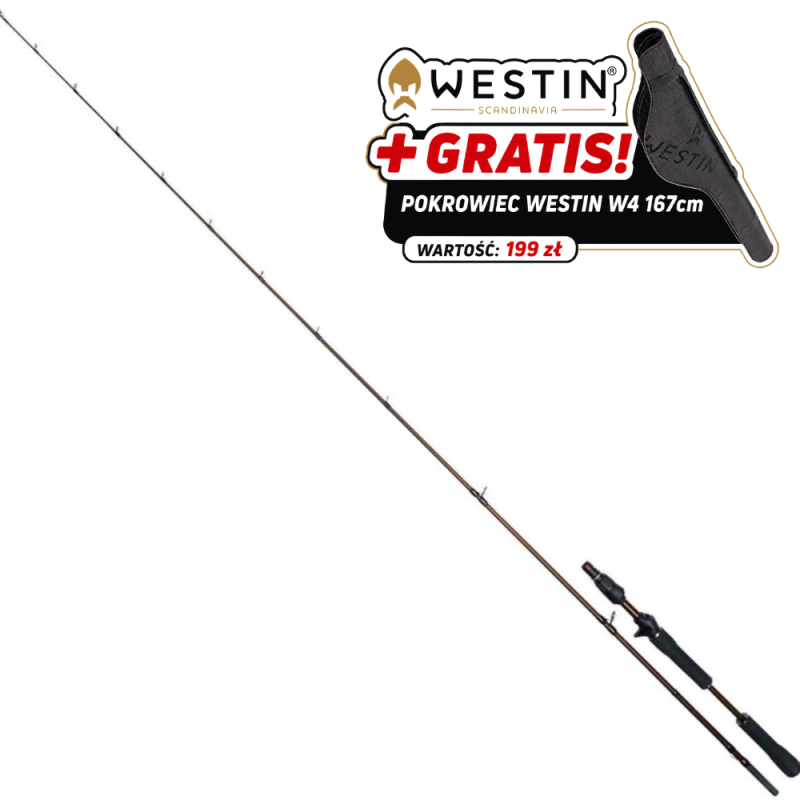 Wędka Westin W4 Vertical Jigging-T QL 2ND 185cm / 28-52g +GRATIS