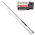 Wędka Westin W2 Finesse T&C 213cm / 5-15g +GRATIS