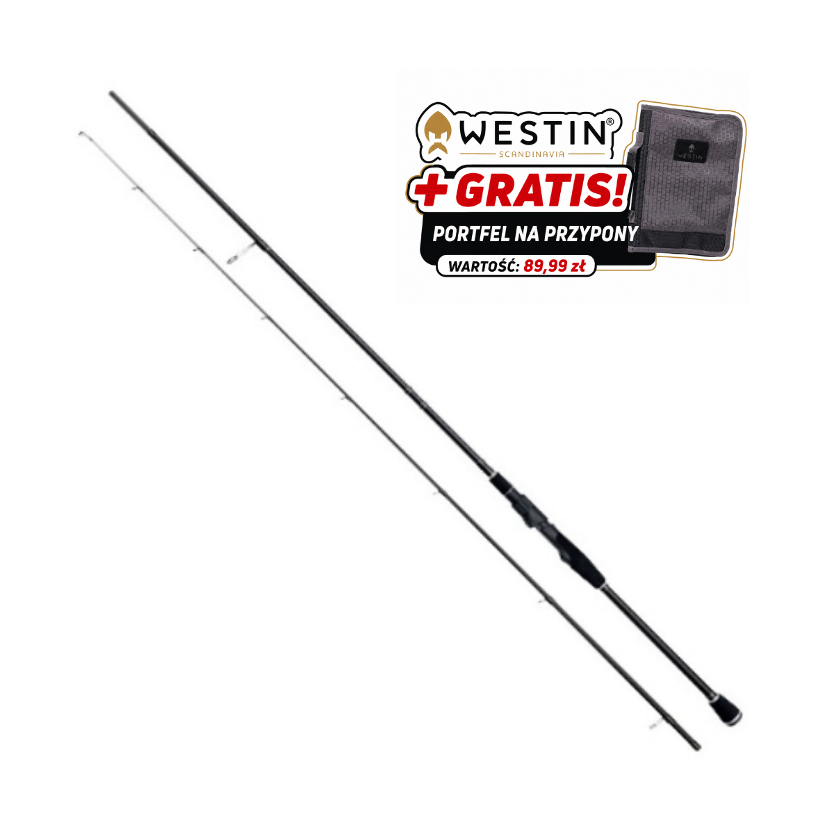 Wędka Westin W2 Finesse T&C 213cm / 5-15g +GRATIS