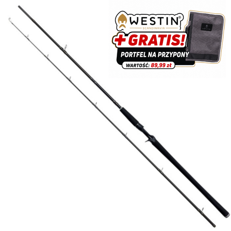 Wędka Westin W2 Powercast-T Casting 2 SKŁADY 248cm / 20-80g +GRATIS