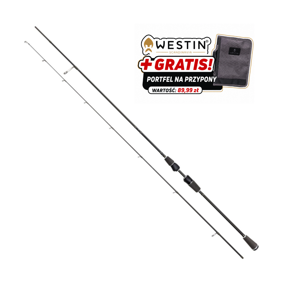 Wędka Westin W2 Light Softlure 213cm / 1-4g +GRATIS