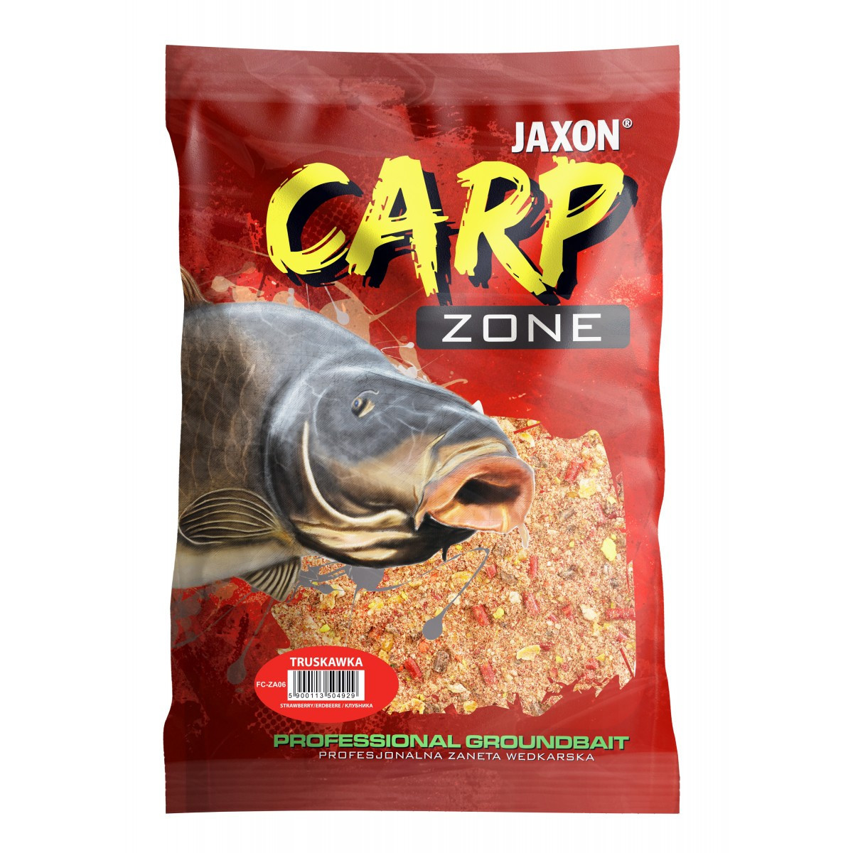 Zanęta Jaxon CARP ZONE 1kg - TRUSKAWKA