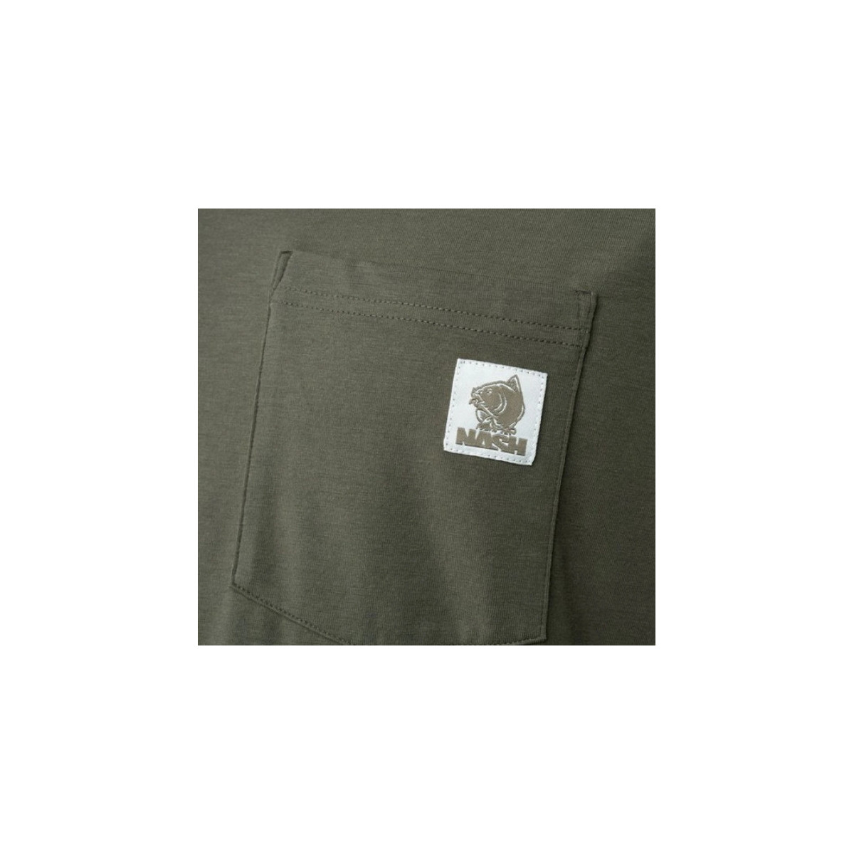 Koszulka Nash Make It Happen Carp Logo Long Sleeve T Shirt Green roz.L Koszulka Nash Make It Happen Carp Logo Long Sleeve T Shirt Green roz.L