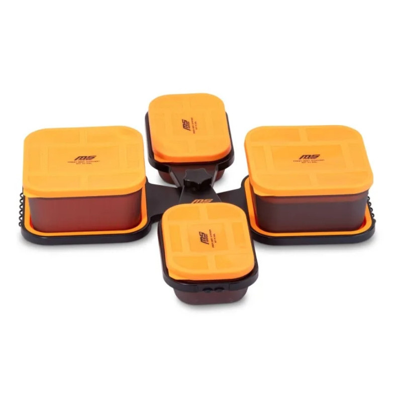 Zestaw pudełek Ms Range Profi Bait Station Kit-14 XXL