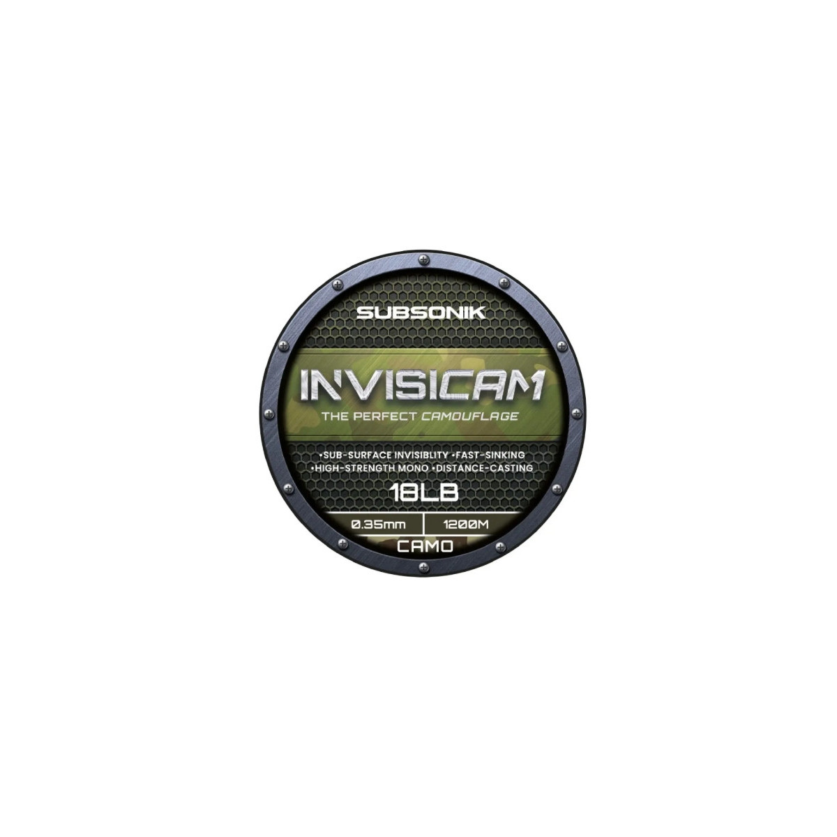Żyłka SUBSONIK INVISICAM 1200m / 0,35mm / 18lb / camo