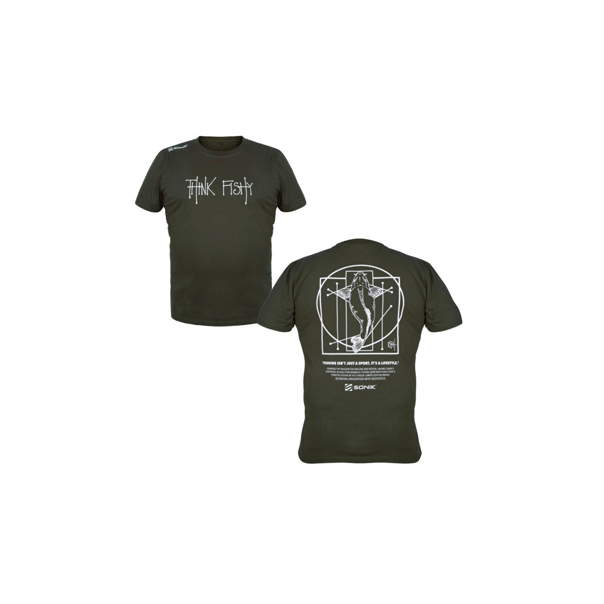 Koszulka T-SHIRT BY THINK FISHY ART roz.M Koszulka T-SHIRT BY THINK FISHY ART roz.M