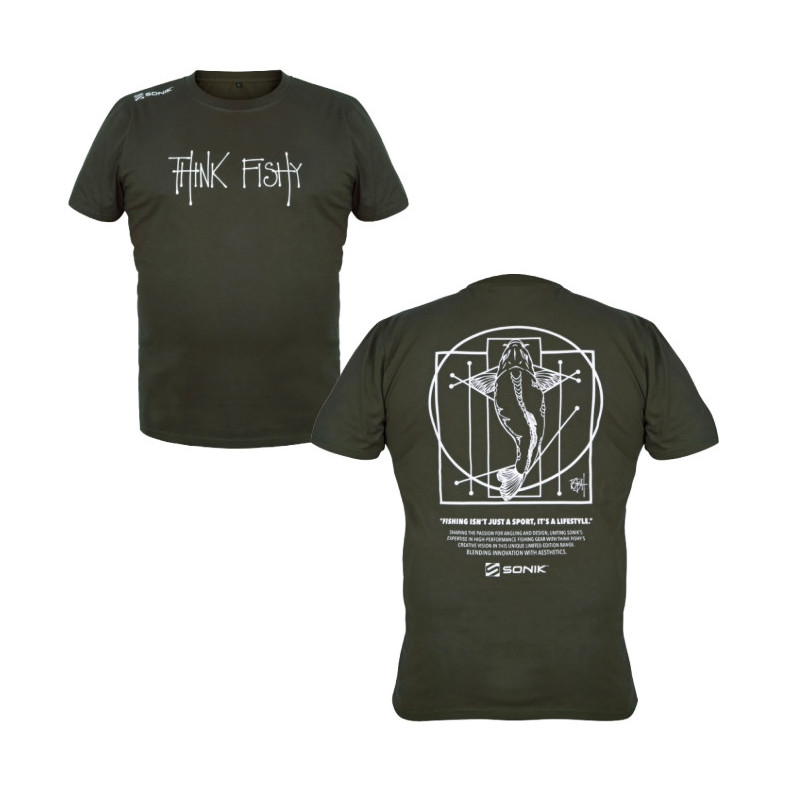 Koszulka T-SHIRT BY THINK FISHY ART roz.M Koszulka T-SHIRT BY THINK FISHY ART roz.M
