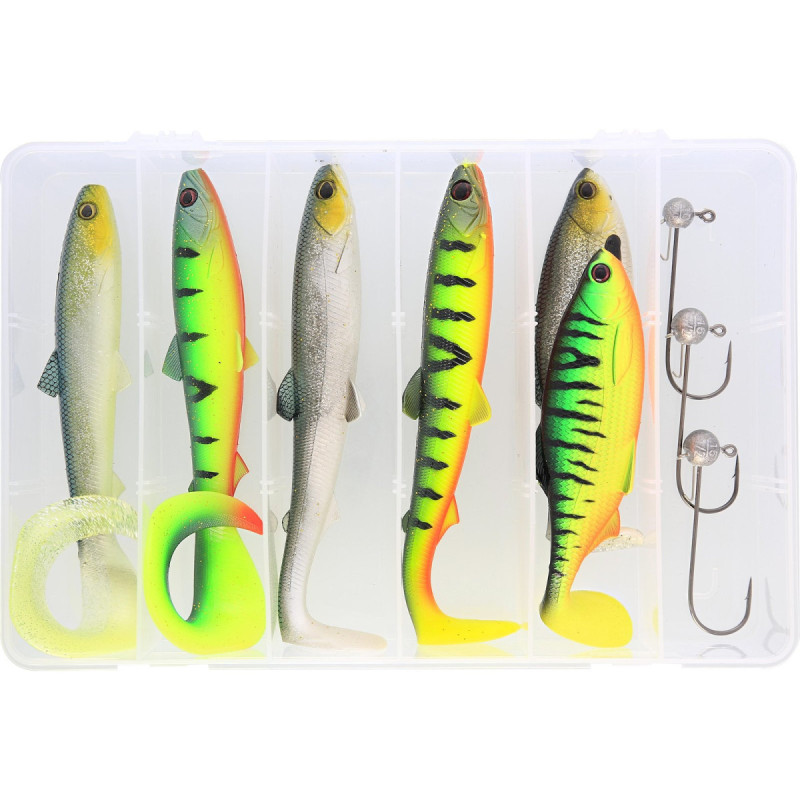 Zestaw gum Westin Pike Box Cast & Jig 10szt.