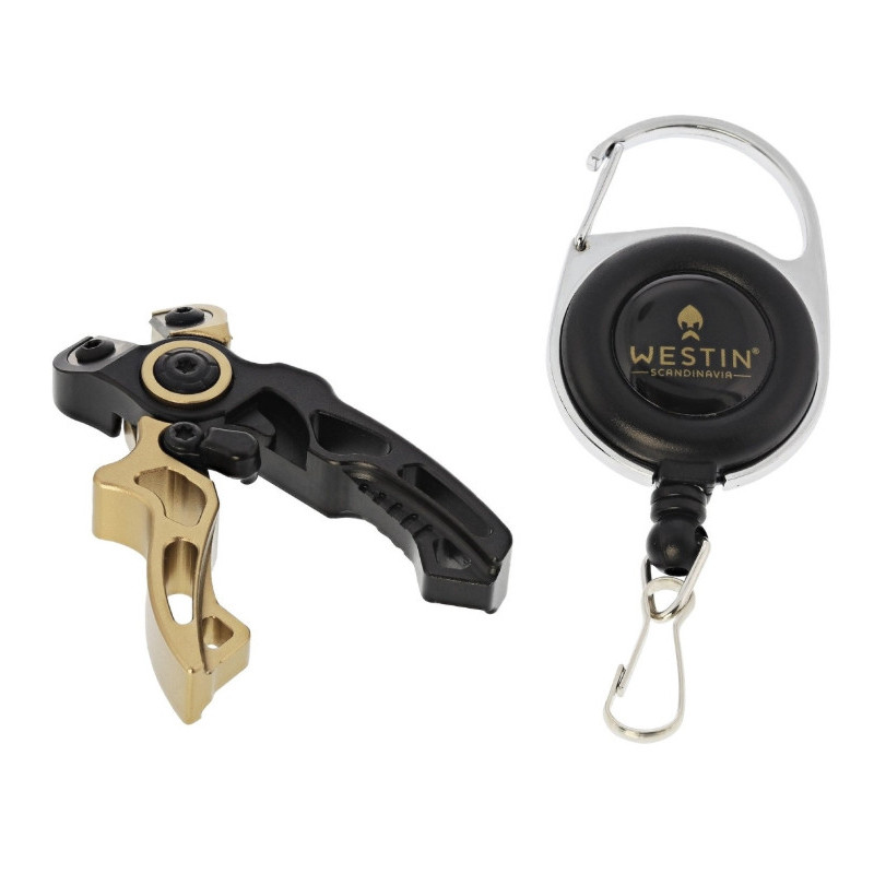 Zestaw obcinaczka i klips Westin Micro Line Cutter + Pin on Reel