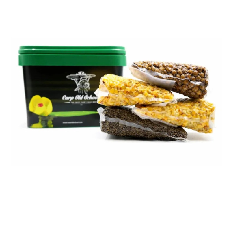 Ziarno zanętowe Carp Old School Special Mix 4kg - Naturalny Ziarno zanętowe Carp Old School Special Mix 4kg - Naturalny