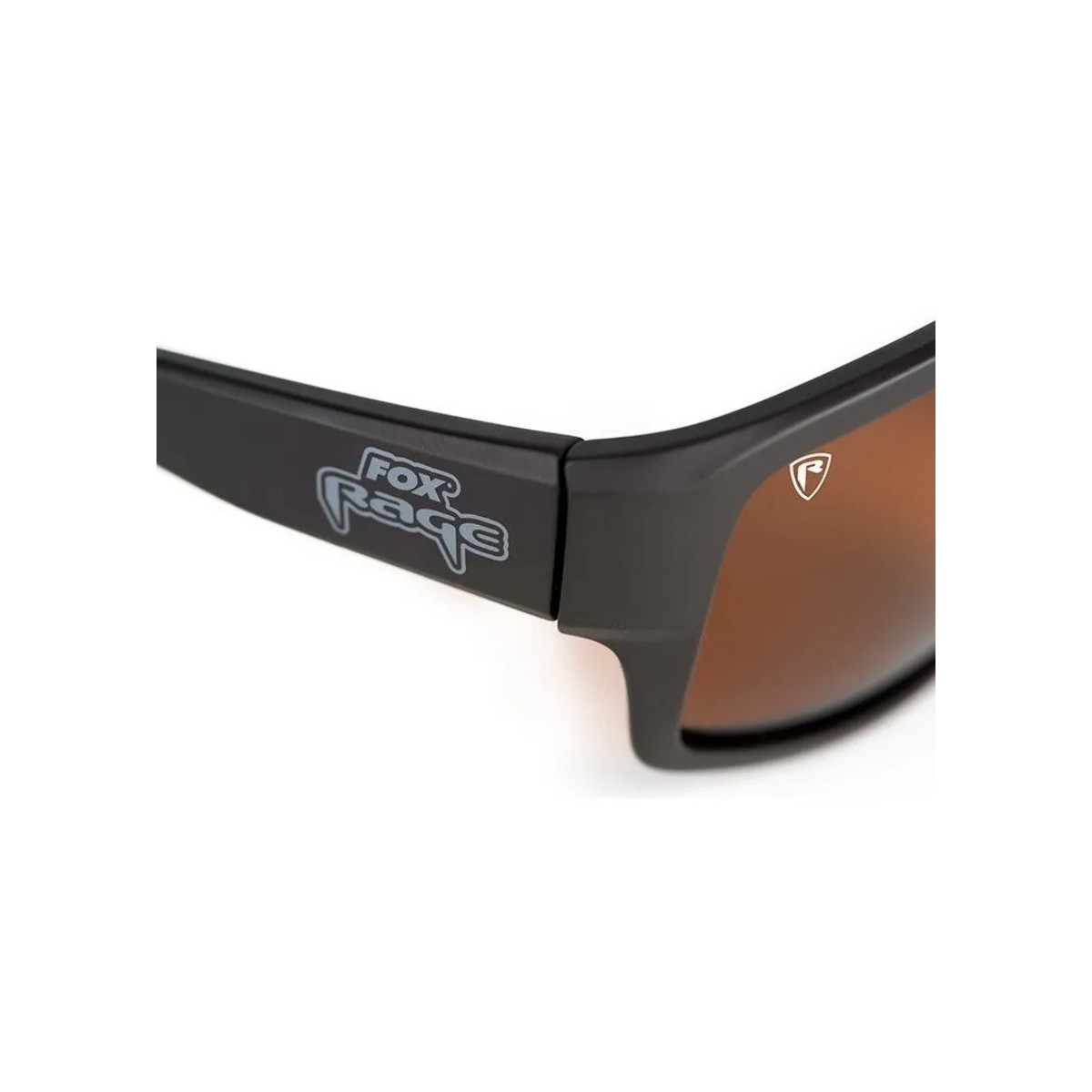 Okulary Fox Rage Grey Wrap Sunglasses Brown Lense Mirror Eyewear Okulary Fox Rage Grey Wrap Sunglasses Brown Lense Mirror Eyewear