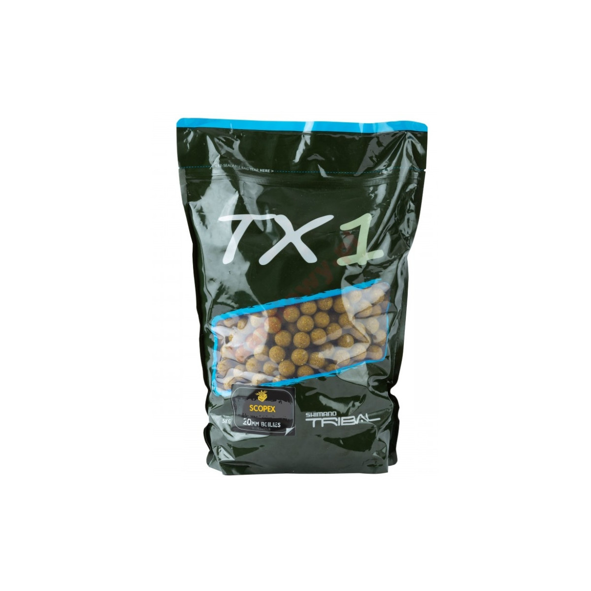Kulki Shimano Tribal TX1 5kg / 20mm - Scopex