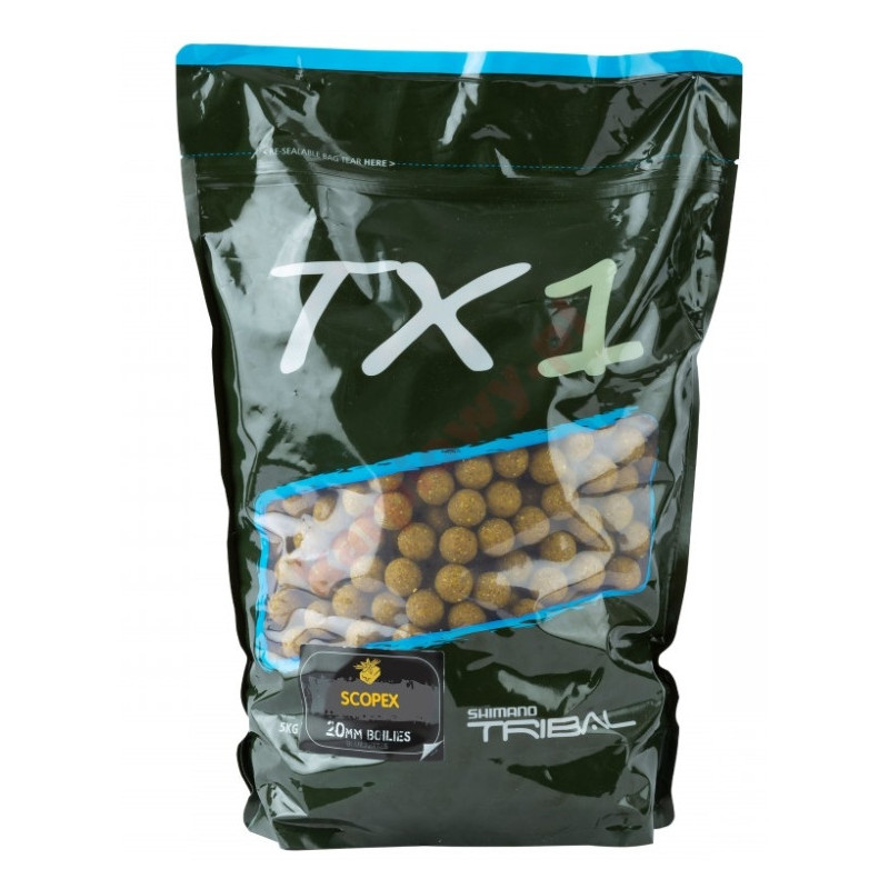 Kulki Shimano Tribal TX1 5kg / 20mm - Scopex