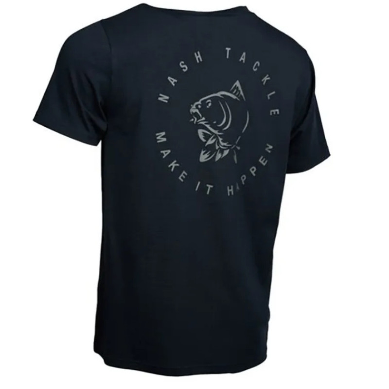 Koszulka Nash Make It Happen Carp Logo roz.M - Black Koszulka Nash Make It Happen Carp Logo roz.M - Black