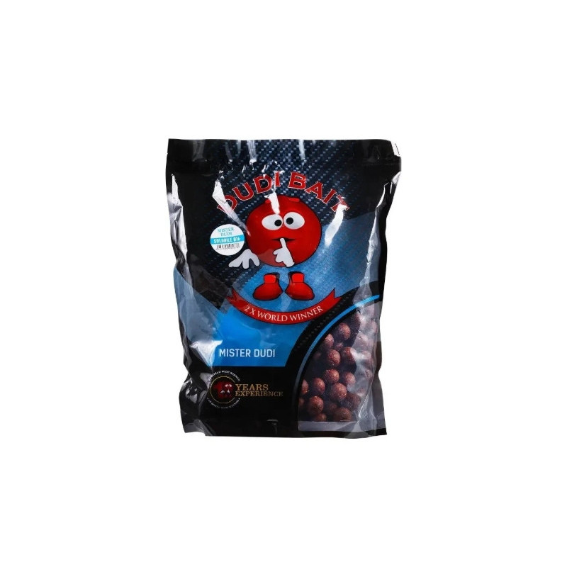 Kulki zanętowe Dudi Bait Mister Dudi Soluble 1kg / 20mm / szybko pracujące