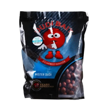 Kulki zanętowe Dudi Bait Mister Dudi Soluble 1kg / 20mm / szybko pracujące