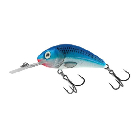 Wobler Salmo Rattlin Hornet Floating 3,5cm - Holographic Blue Sky