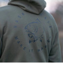 Bluza Nash Make It Happen Carp Logo Hoody roz.L - Green