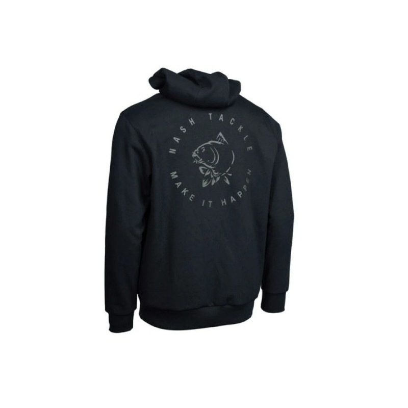 Bluza Nash Make It Happen Carp Logo Hoody roz.L - Black Bluza Nash Make It Happen Carp Logo Hoody roz.L - Black