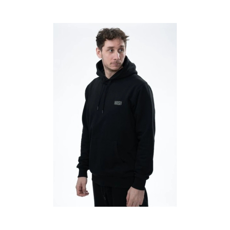 Bluza Nash Make It Happen Carp Logo Hoody roz.L - Black Bluza Nash Make It Happen Carp Logo Hoody roz.L - Black