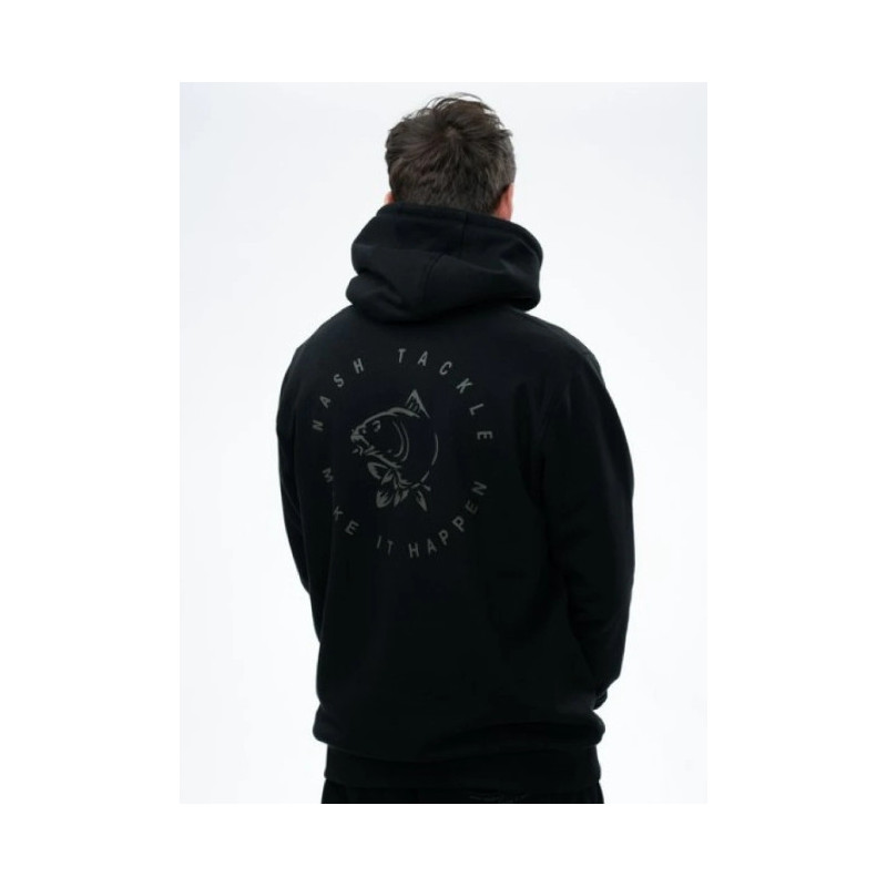 Bluza Nash Make It Happen Carp Logo Hoody roz.XL - Black Bluza Nash Make It Happen Carp Logo Hoody roz.XL - Black